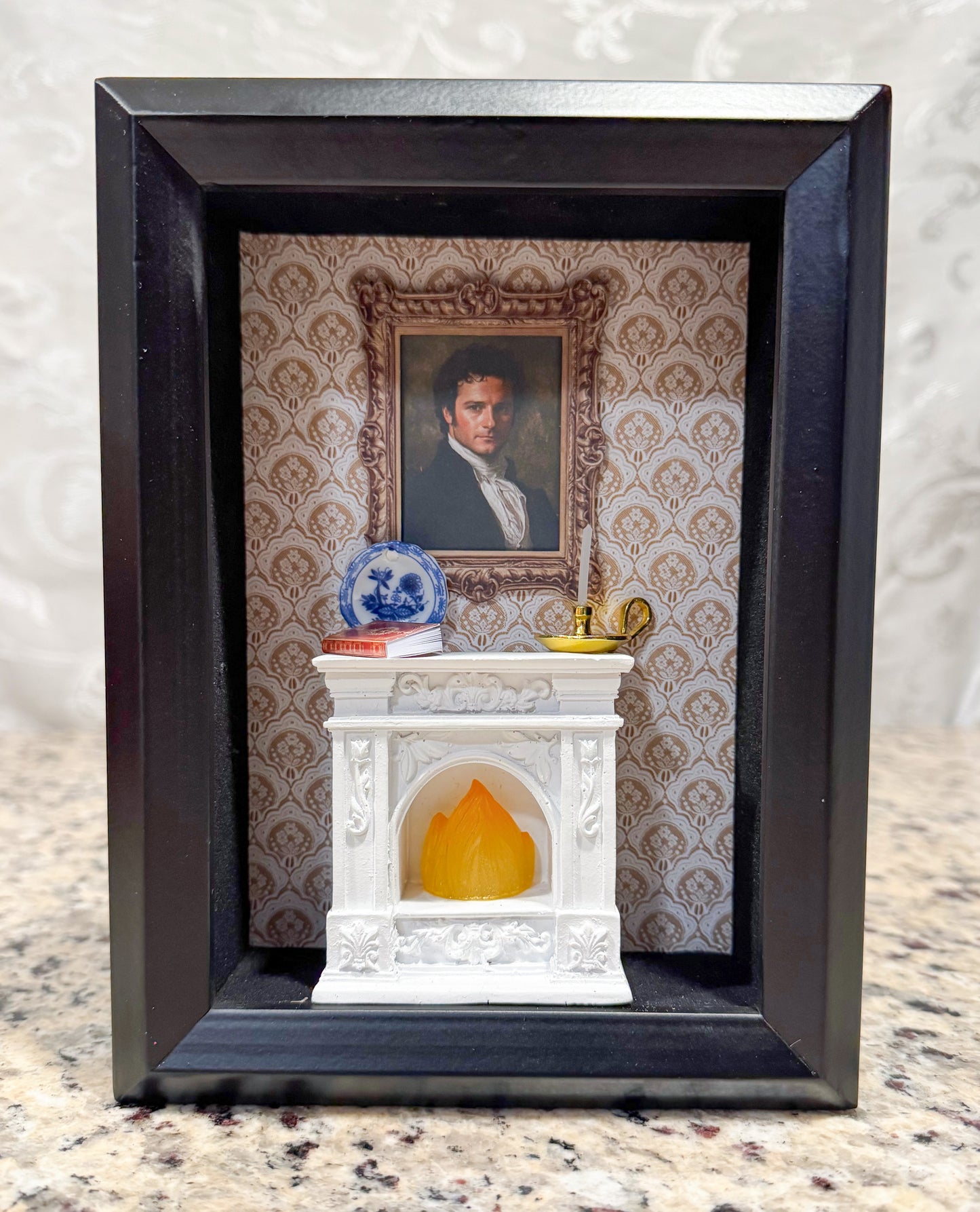 The Shades of Pemberley Mr. Darcy Shadow Box