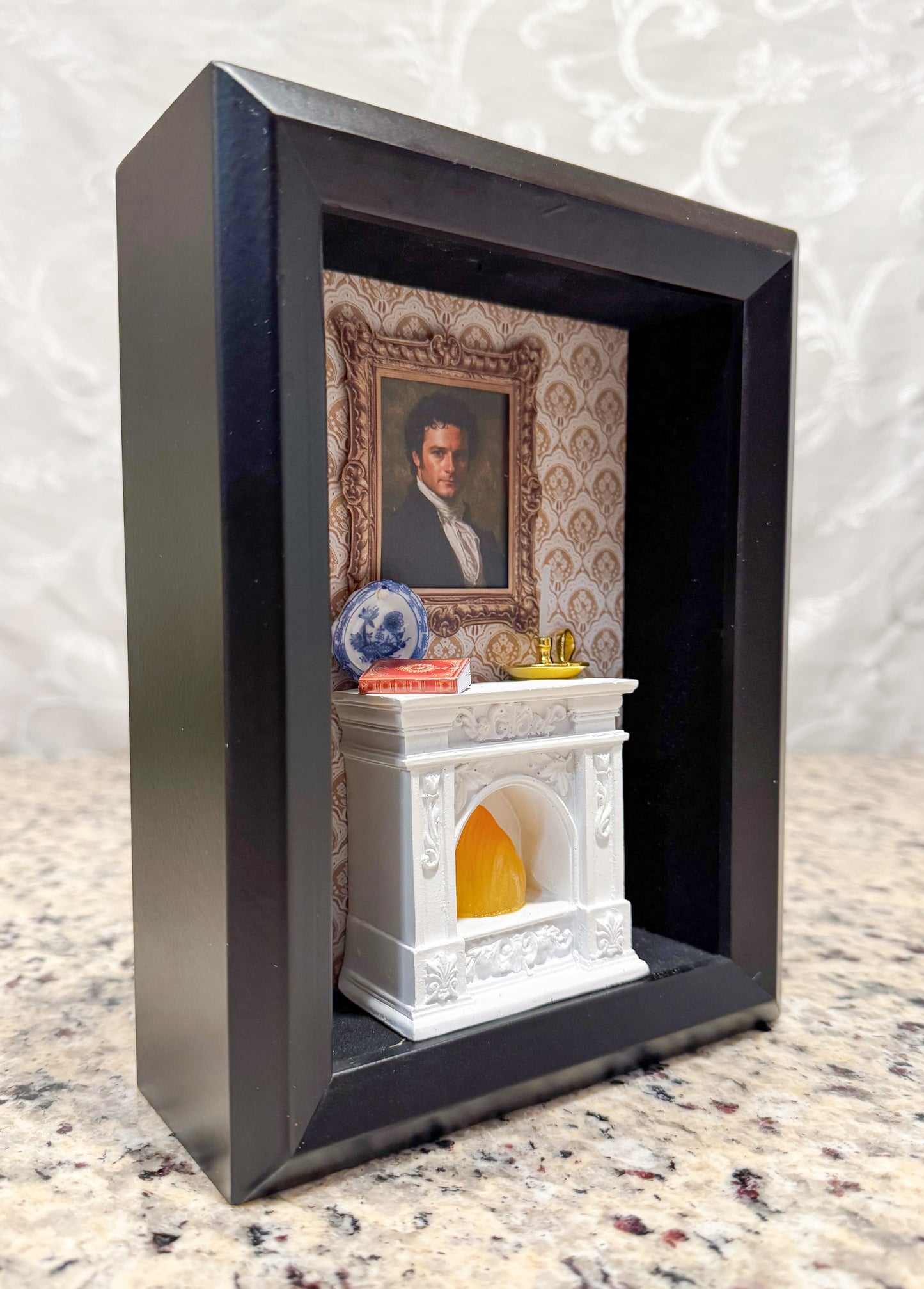 The Shades of Pemberley Mr. Darcy Shadow Box