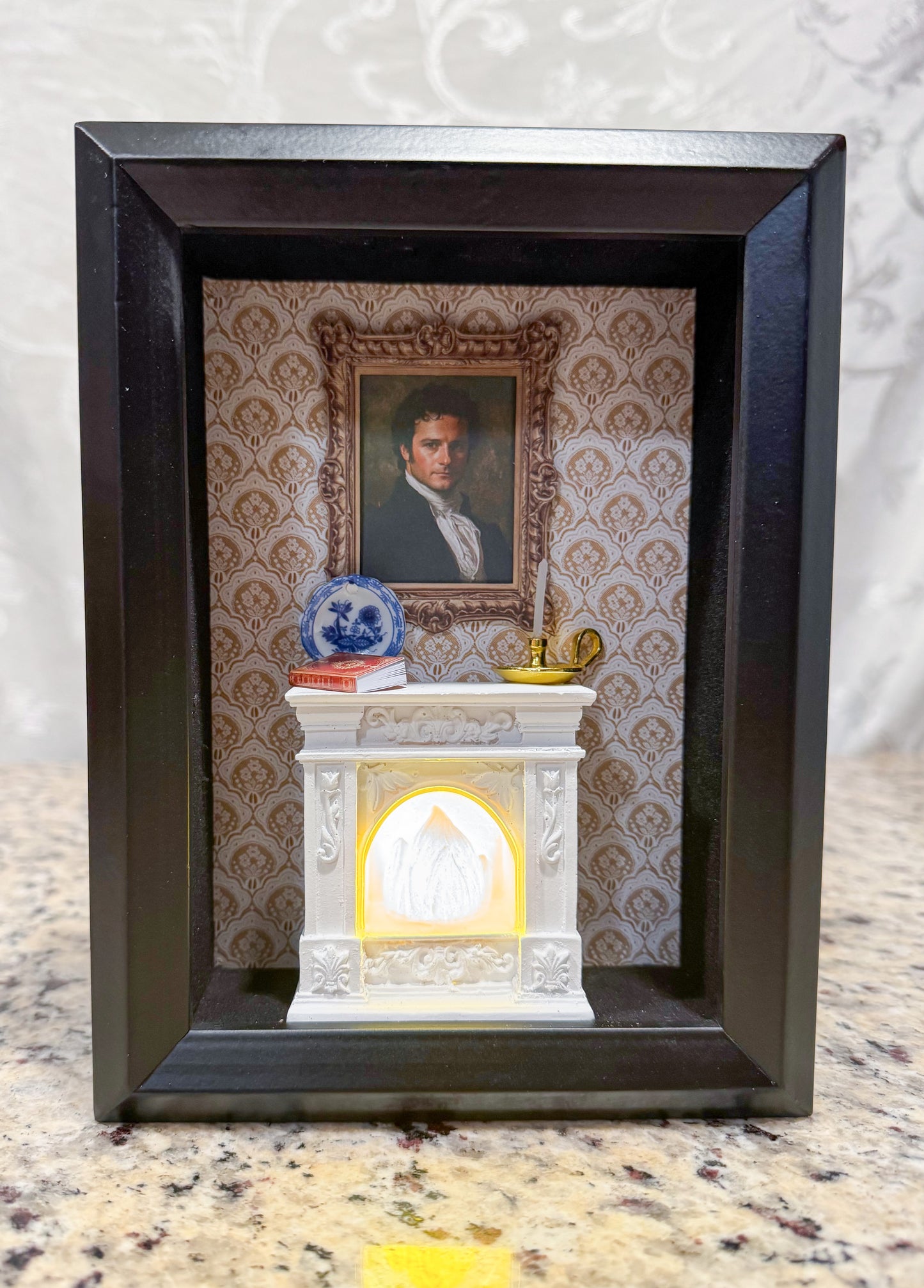 The Shades of Pemberley Mr. Darcy Shadow Box