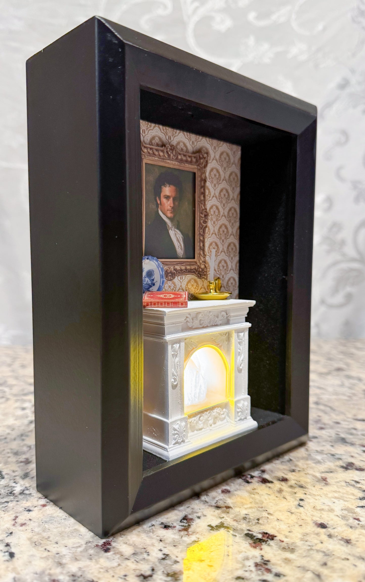 The Shades of Pemberley Mr. Darcy Shadow Box