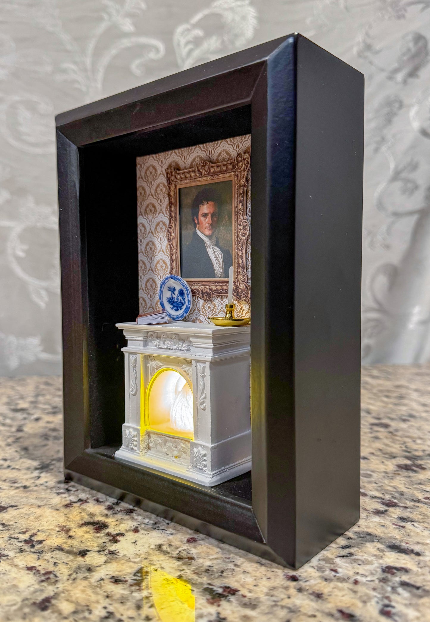 The Shades of Pemberley Mr. Darcy Shadow Box