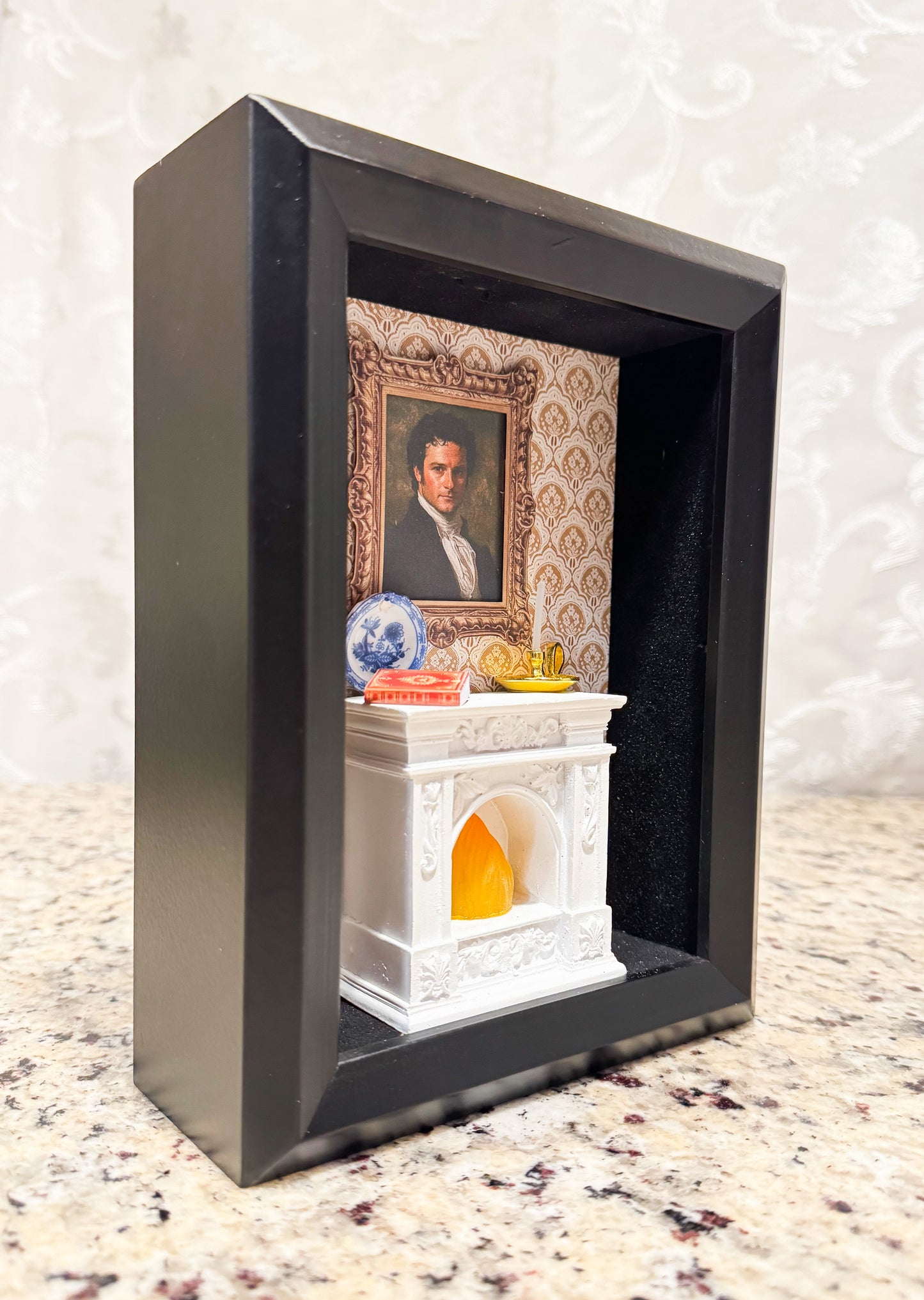 The Shades of Pemberley Mr. Darcy Shadow Box