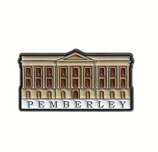 Pemberley (Lyme Park) Enamel Pin