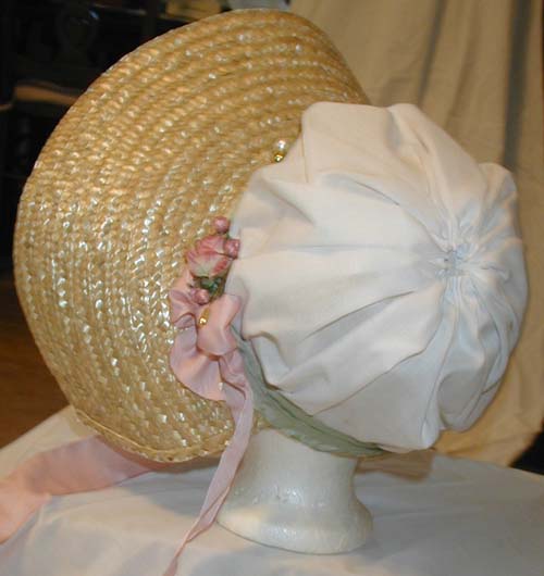 Plain Elinor: Regency Straw Bonnet