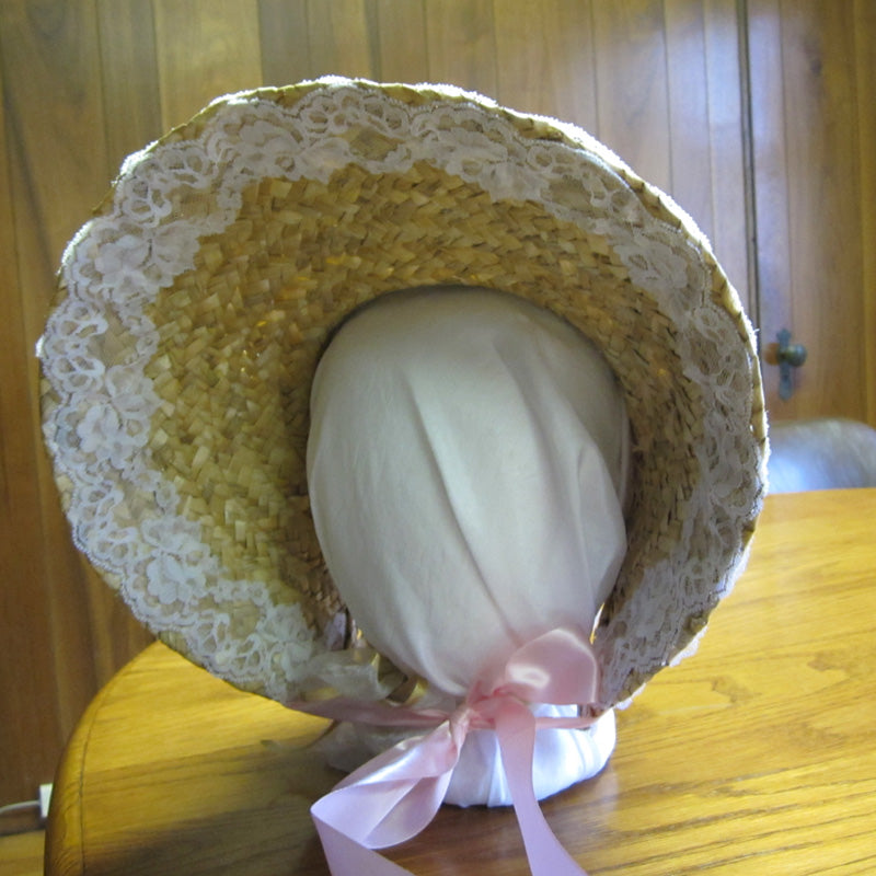 Plain Elinor: Regency Straw Bonnet