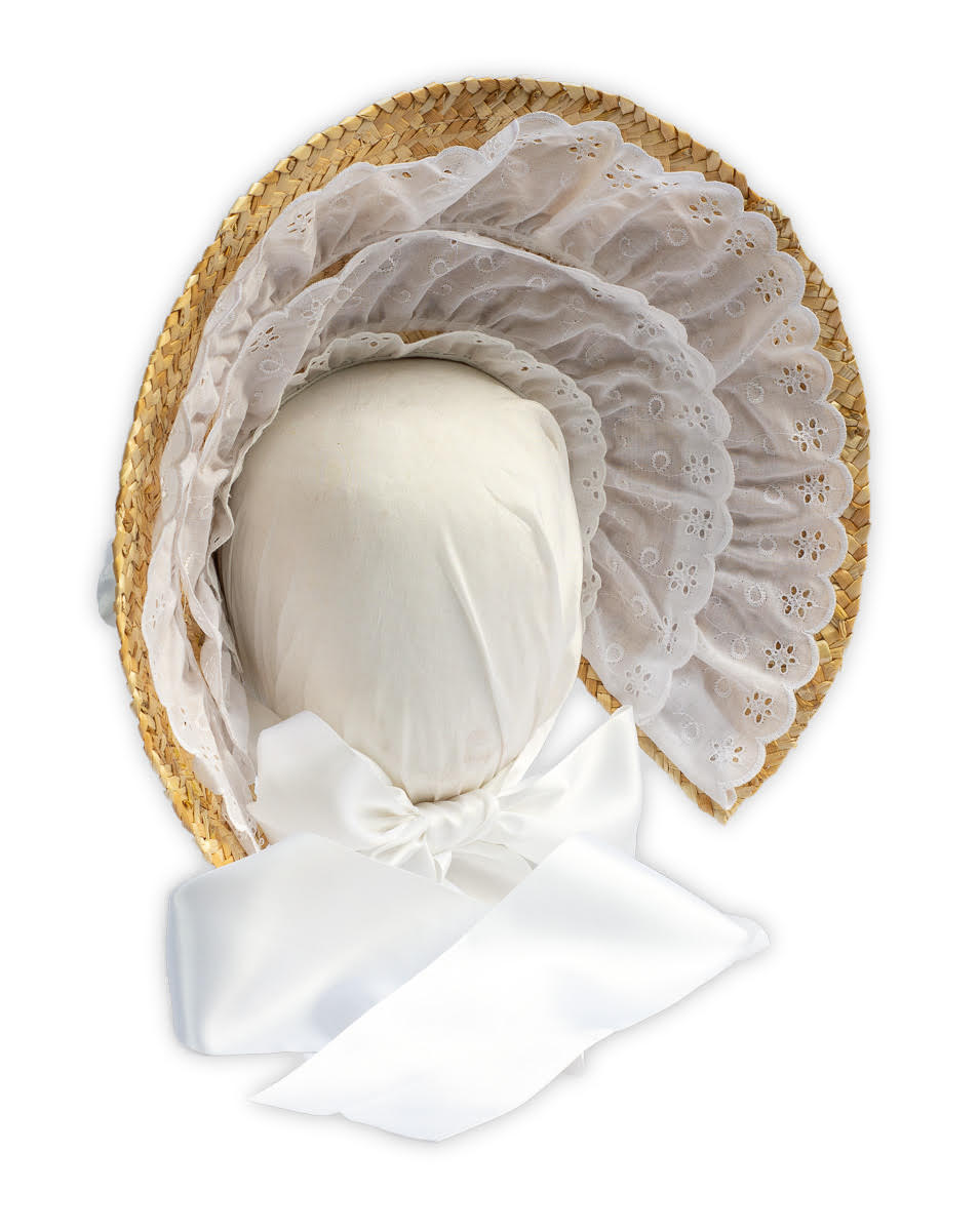 Plain Elinor: Regency Straw Bonnet